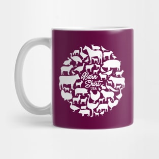 Circle of Livestock - White Mug